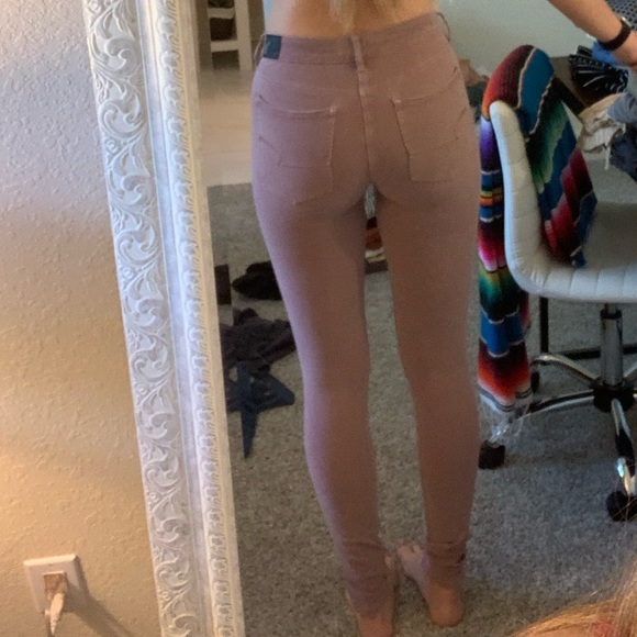 Mauve/pink pants from American Eagle! - Picture 3 of 4